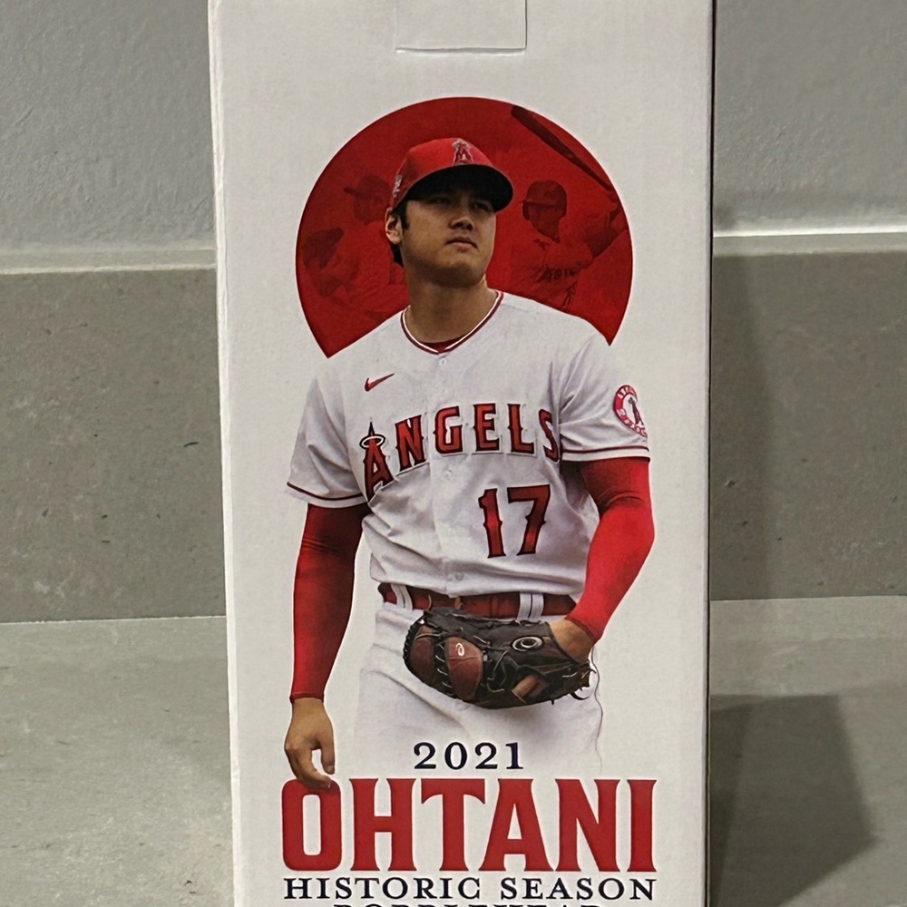 2021 Shohei Ohtani Historic Season Collectible Bobblehead